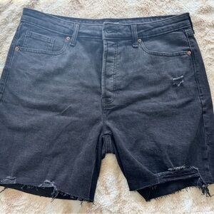 Old Navy Women’s Black Denim Cutoff Jean Shorts